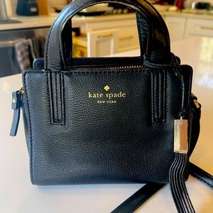 Kate Spade Black Leather Crossbody